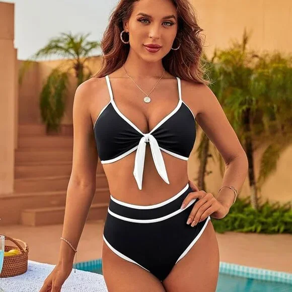 Blooming Jelly Womens High Waisted Bikini Set - Picture 5 of 6